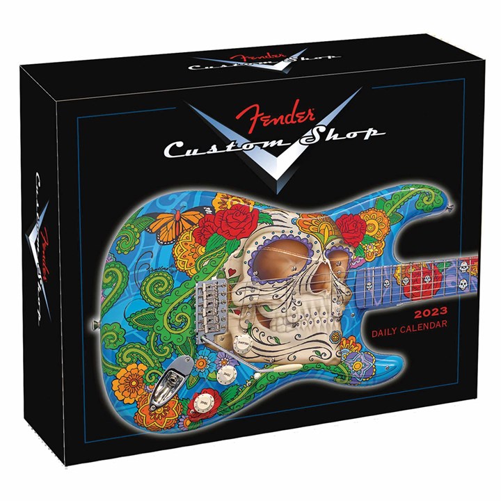 Fender Custom Shop, Guitars Official Desk Calendar 2023