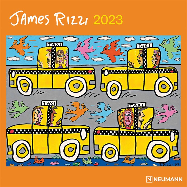 James Rizzi Calendar 2023