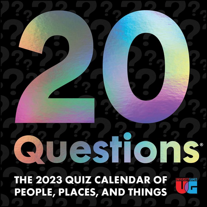 20 Questions Official Desk Calendar 2023