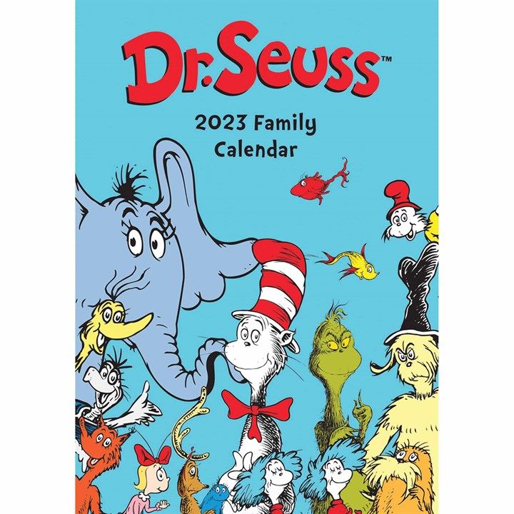 Dr. Seuss A3 Family Planner 2023