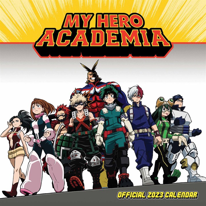 My Hero Academia Official 2023 Calendars