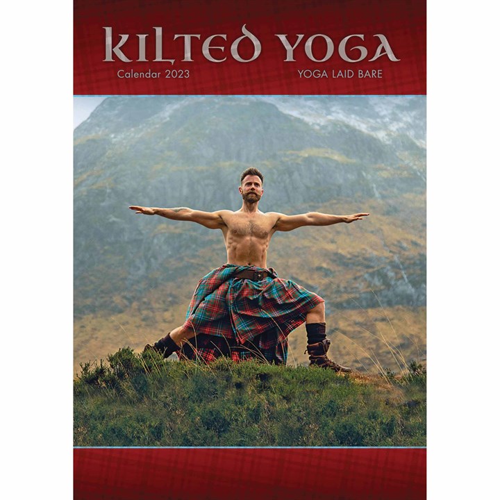 Kilted Yoga A3 2023 Calendars