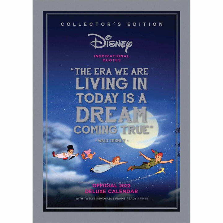 Disney, Quotes Collector's Edition Official A3 Calendar 2023