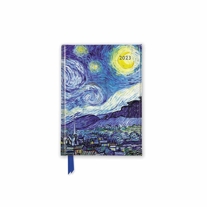 Van Gogh, Starry Night A6 Diary 2023