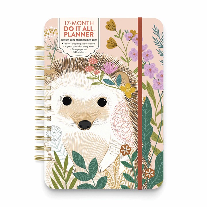 Garden Hedgehog, Do It All A5 Diary 2023