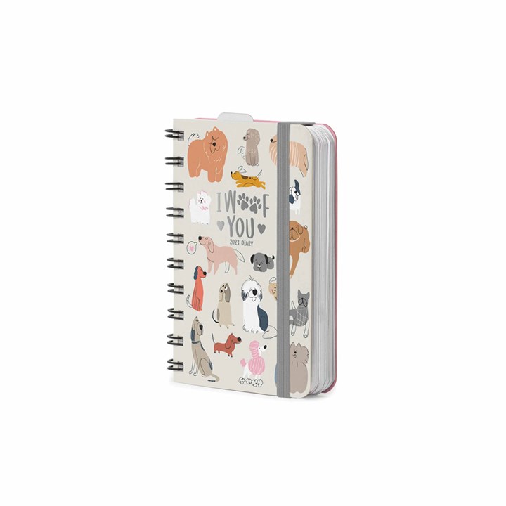 Dogs Day-A-Page A6 Diary 2023