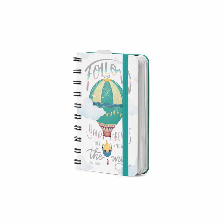 Follow Your Dreams Day-A-Page A6 Diary 2023