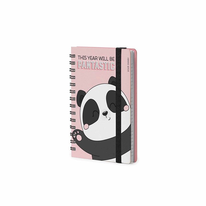 Panda Week-To-View A6 Diary 2023