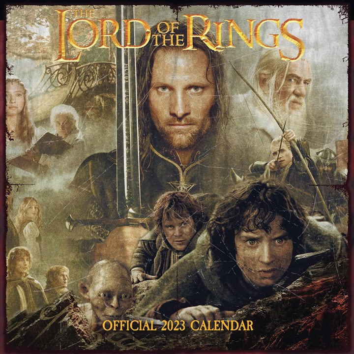 The Lord Of The Rings Official Calendar 2023