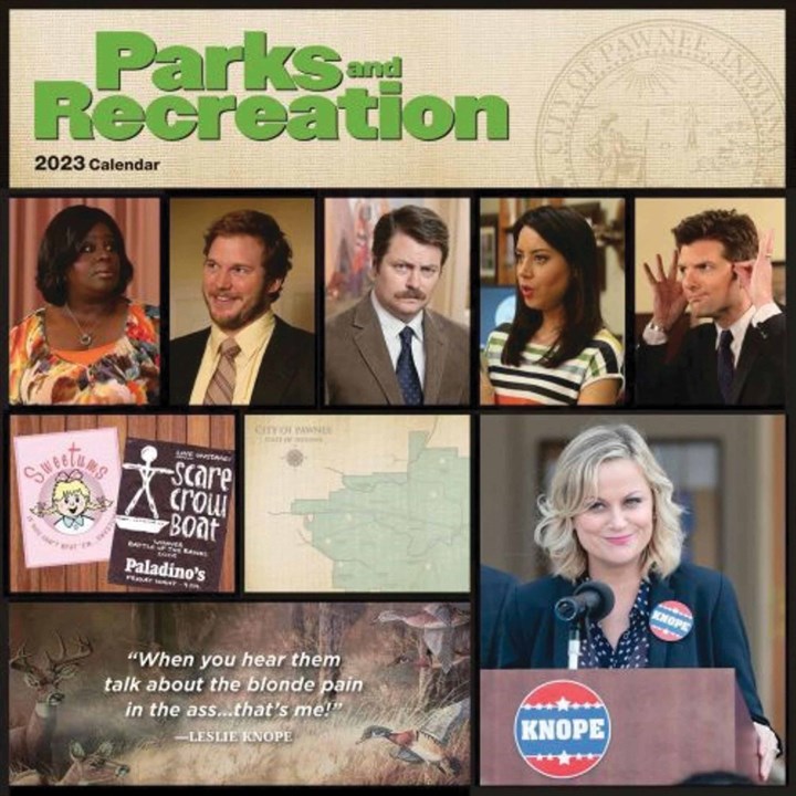 Parks And Recreation Official 2023 Calendars