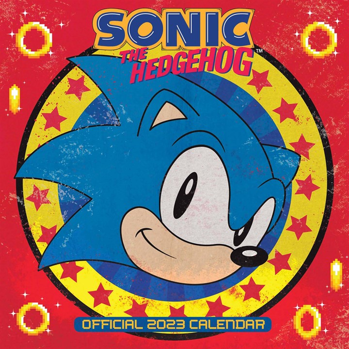 Sonic The Hedgehog Official 2023 Calendars