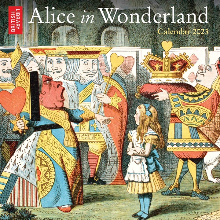 Lewis Carroll, Alice In Wonderland Unofficial Mini Calendar 2023