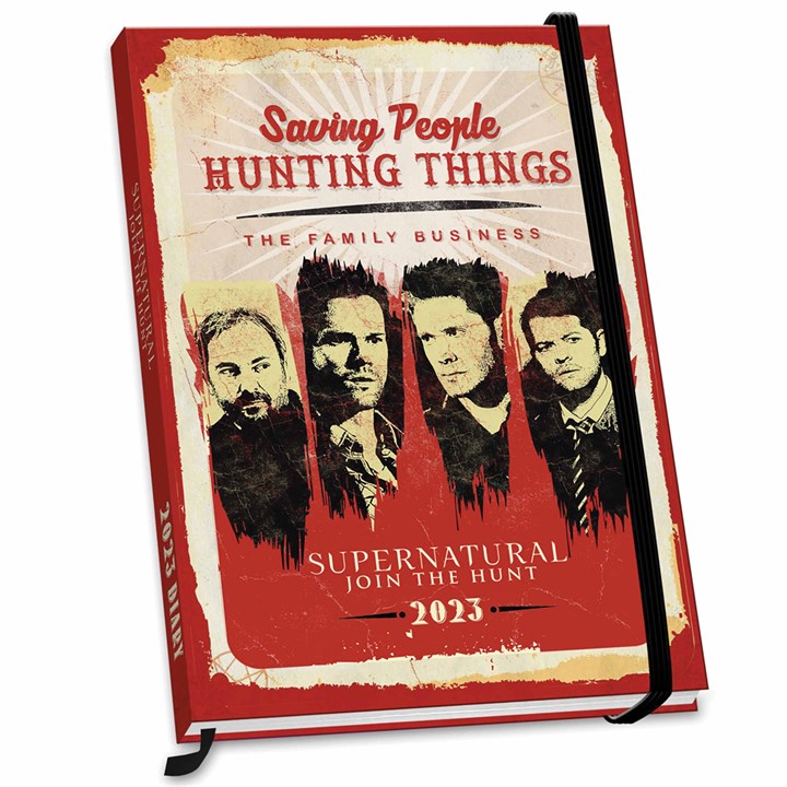 Supernatural Official A5 Diary 2023