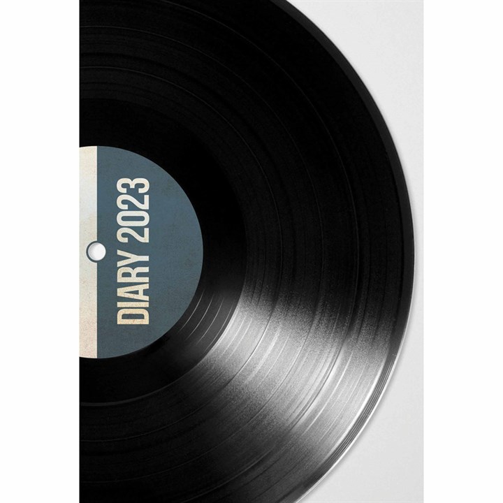 Vinyl A5 Diary 2023