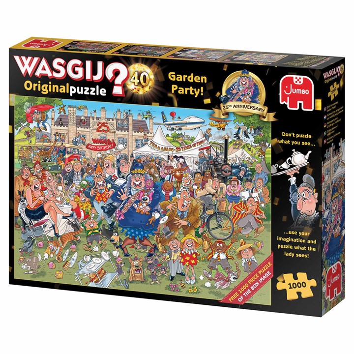 WASGIJ? Original 40, Garden Party Jigsaw
