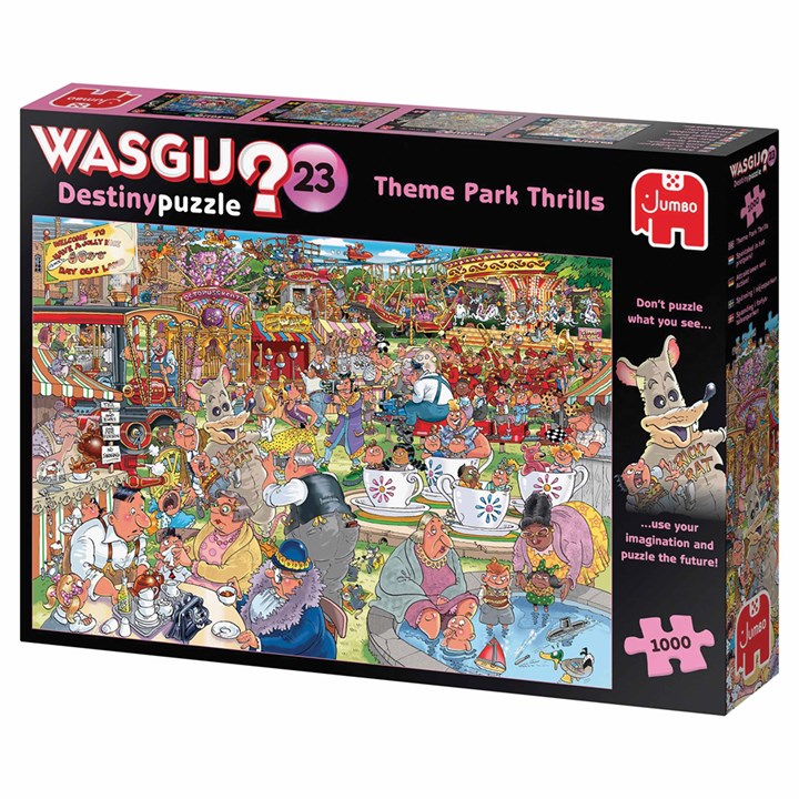 WASGIJ? Destiny 23 Theme Park Thrills Jigsaw