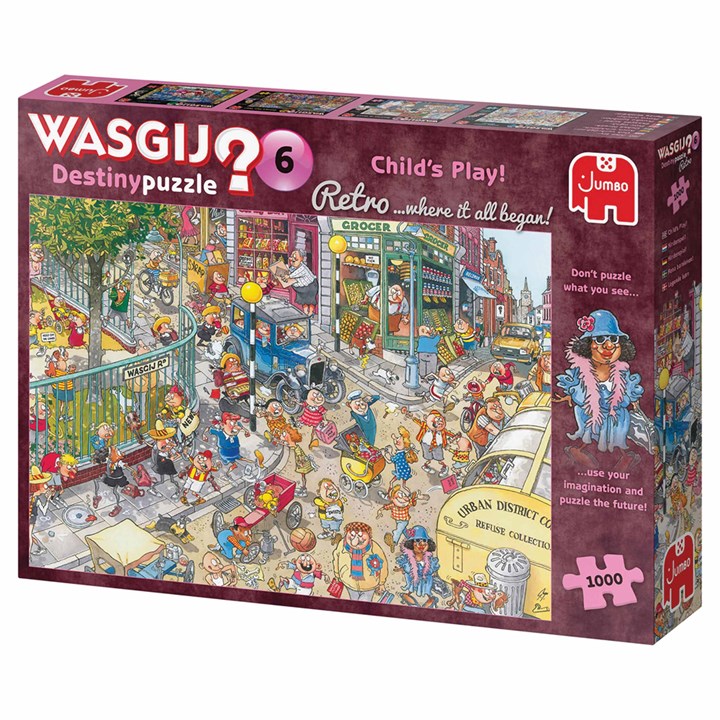 WASGIJ? Retro D 6 Childs Play Jigsaw