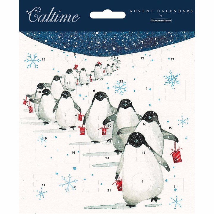 Penguins Advent Card