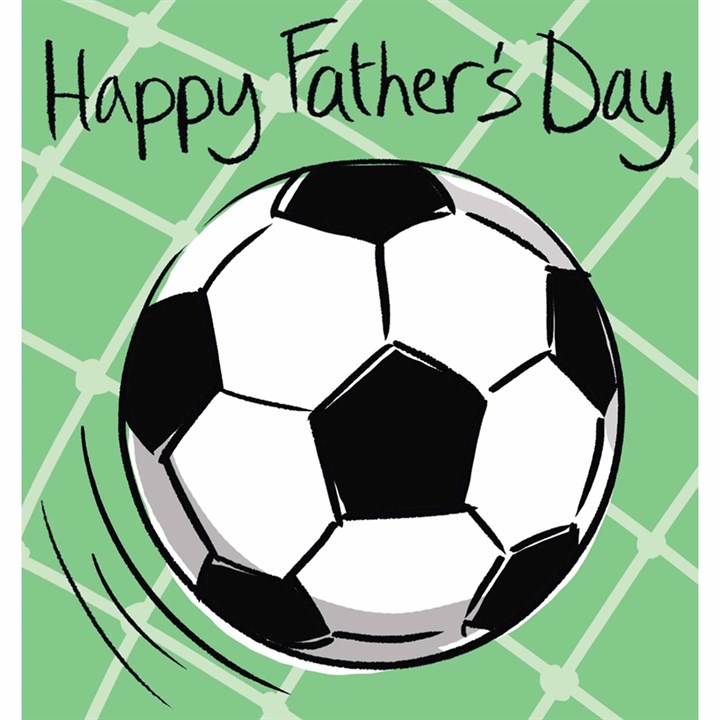Happy Father%27s Day Football Card