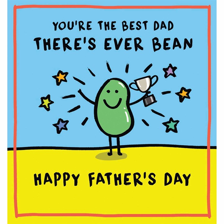 Best Dad Cup Father%27s Day Card