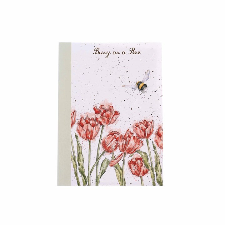Wrendale Designs, Busy as a Bee A6 Notebook