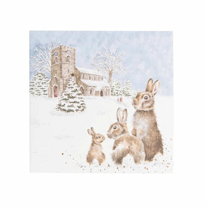 Wrendale Designs, Silent Night Xmas Cards