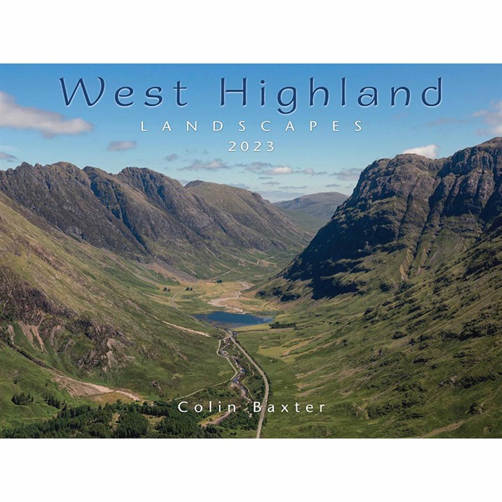 Colin Baxter, West Highland Landscapes A4 2023 Calendars