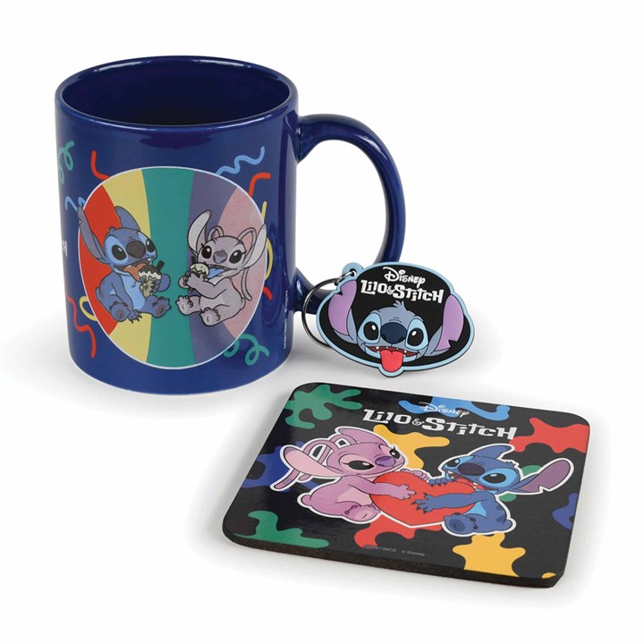 Disney, Lilo & Stitch Mug, Coaster & Keychain set