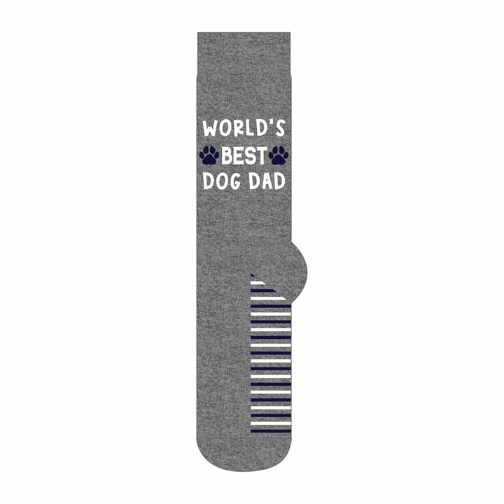 Worlds Best Dog Dad Socks - Size 7 - 11