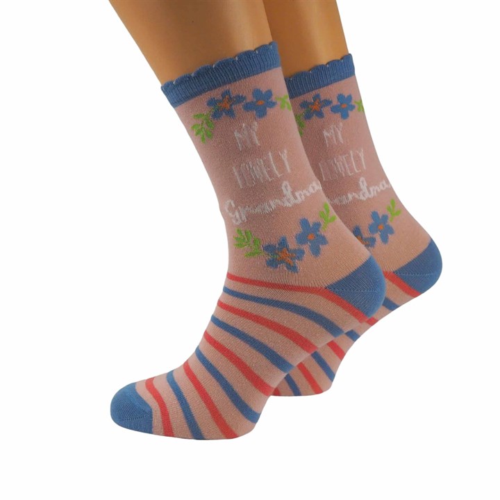 My Lovely Grandma Socks - Size 4 - 8