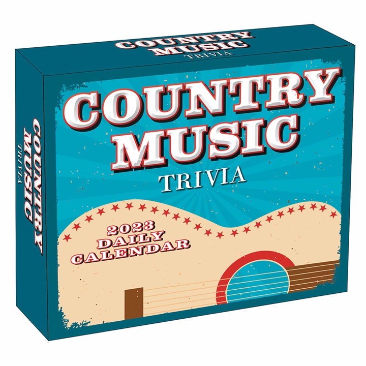 Country Music Trivia Desk 2023 Calendars