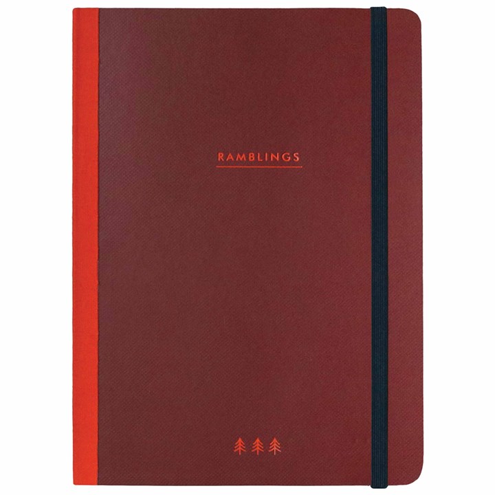 Joules Red Flexi A5 Journal