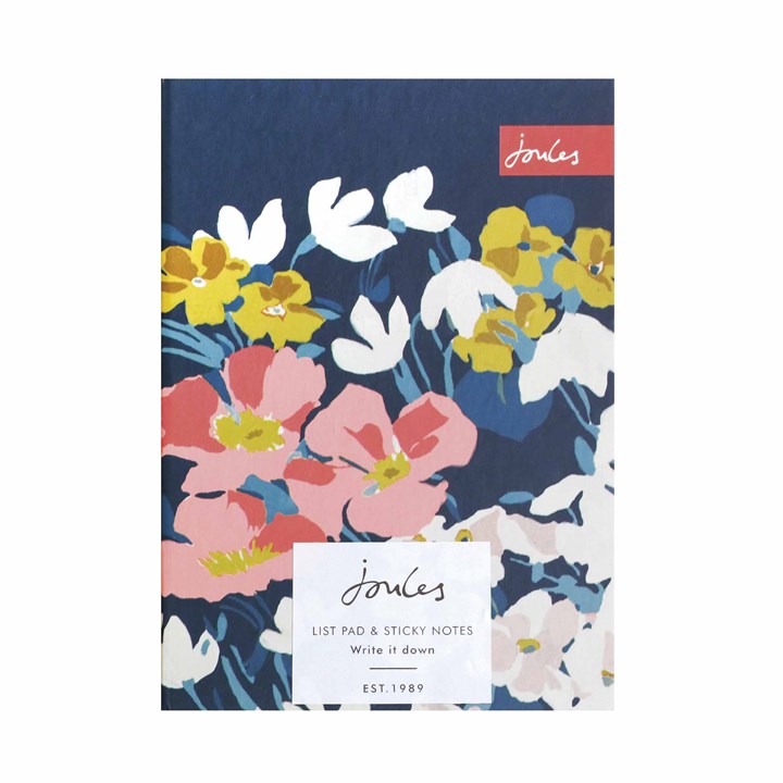Joules, Floral Sticky Notes Notepad