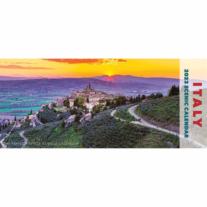 Italy Panoramic Deluxe 2023 Calendars