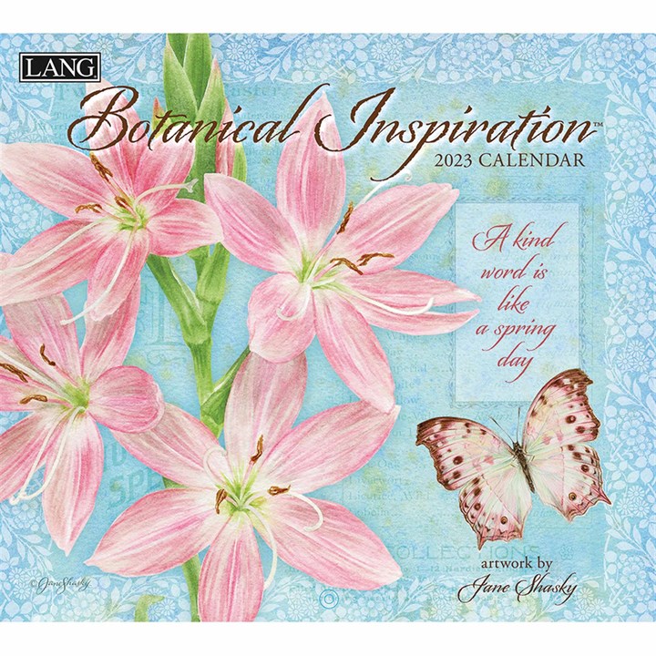 Botanical Inspiration Deluxe 2023 Calendars