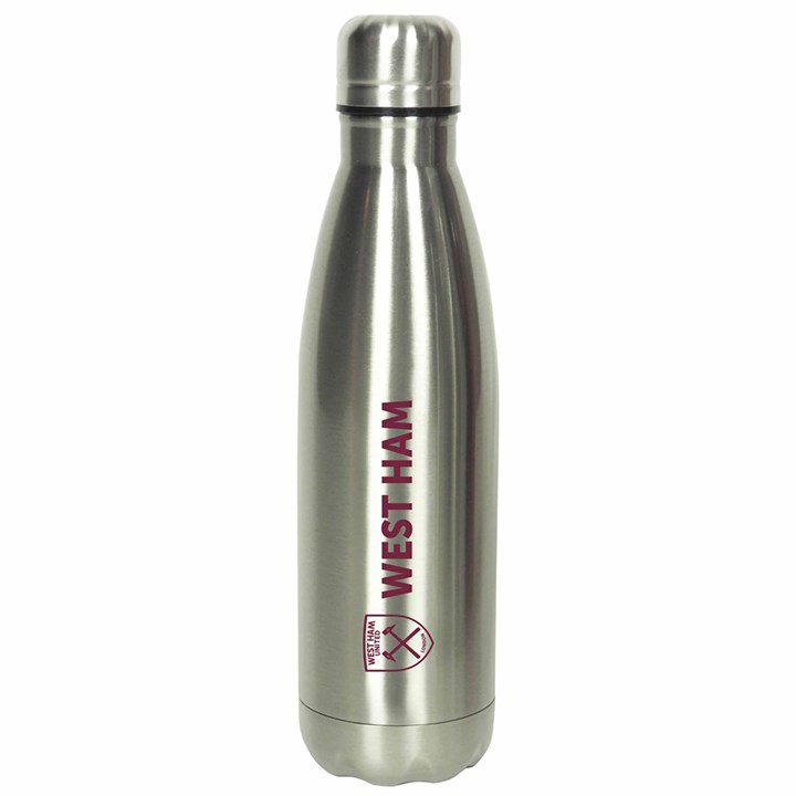 West Ham United FC Stainless Steel Water Bottle