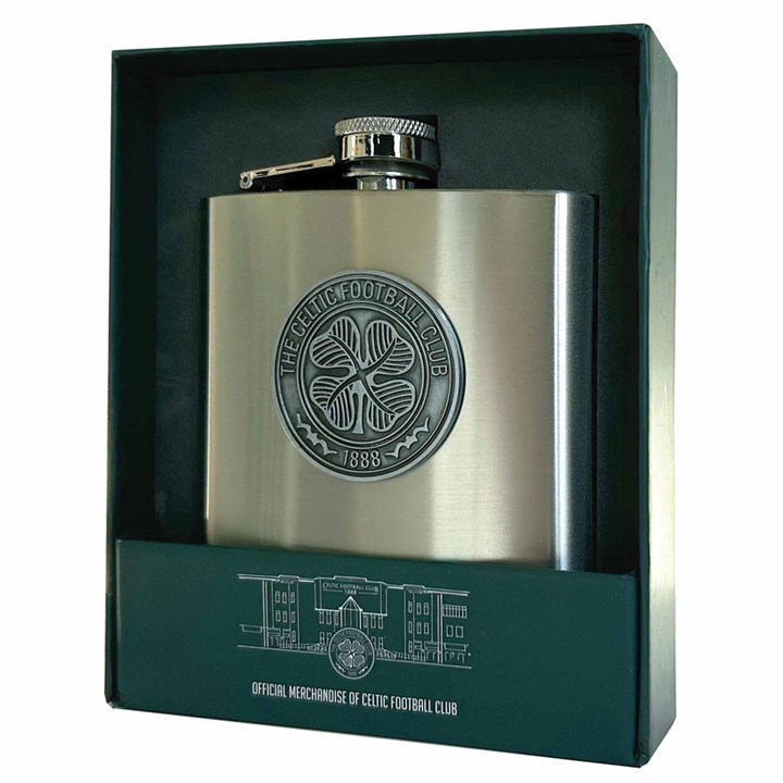 Celtic FC Stainless Steel Hip Flask
