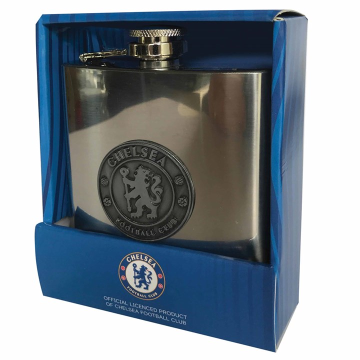 Chelsea FC Stainless Steel Hip Flask