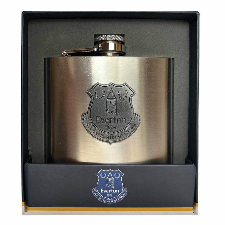 Everton FC Stainless Steel Hip Flask