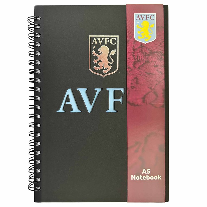 Aston Villa FC A5 Spiral Notebook