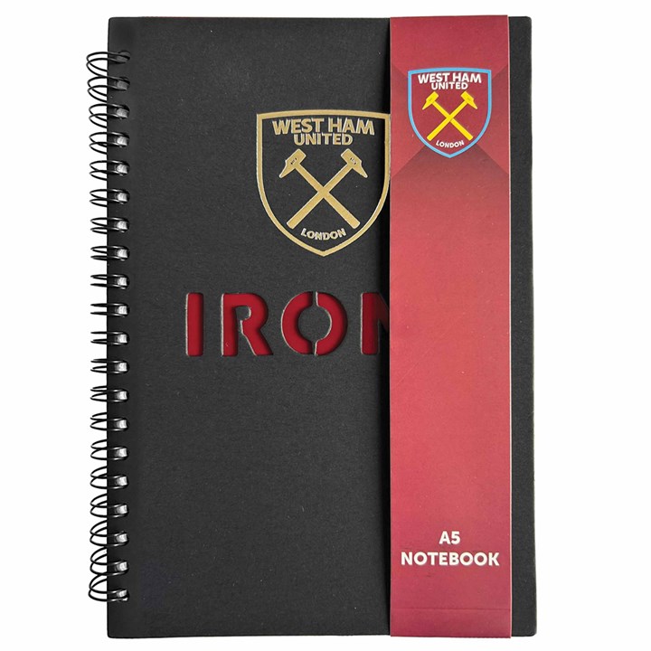 West Ham United FC A5 Spiral Notebook