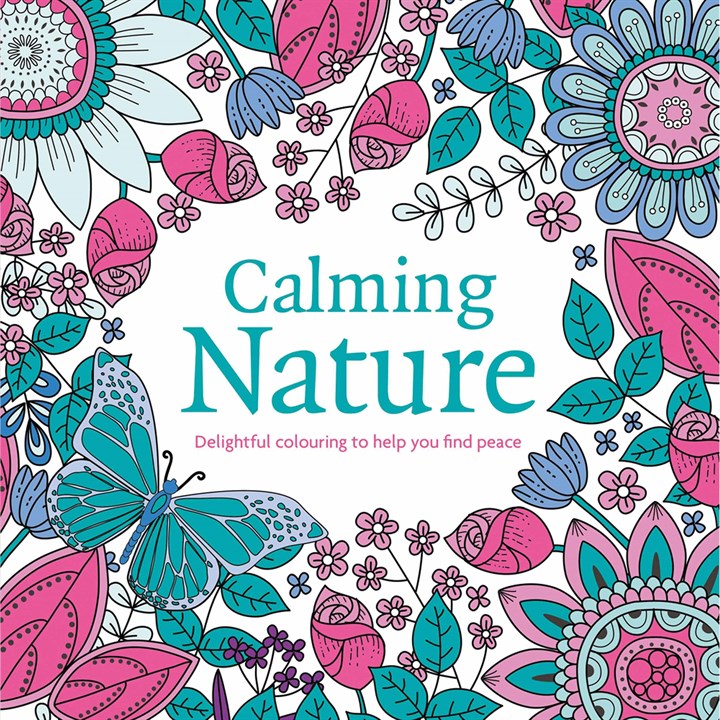 Calming Nature Colouring Book