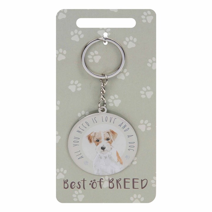 Best Of Breed Jack Russell Keyring