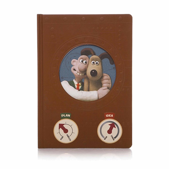 Wallace & Gromit Inventors Official A5 Notebook
