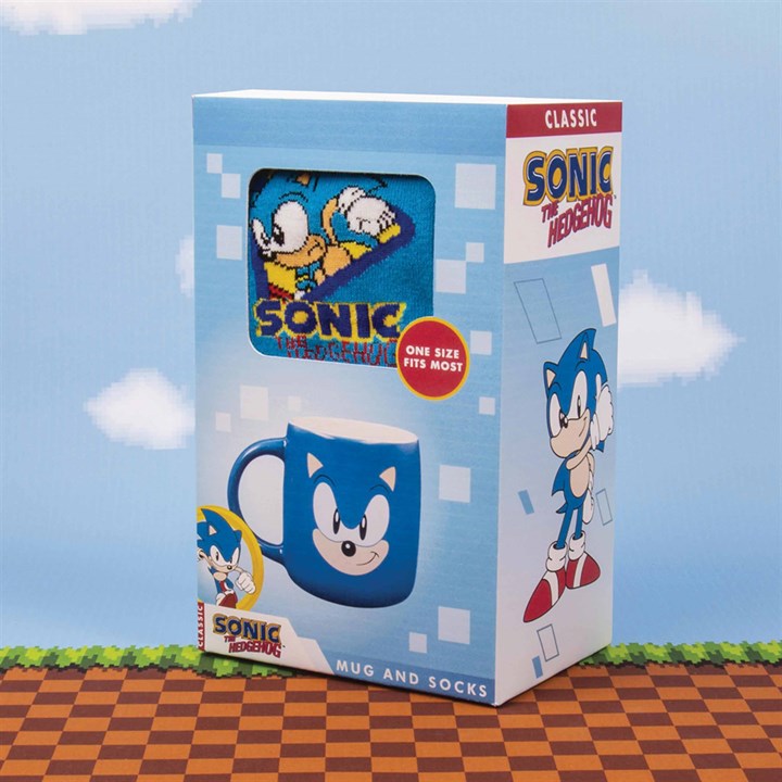 Sonic The Hedgehog Mug & Socks Set