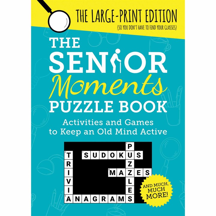 Senior Moments Puzzle Book