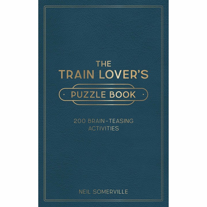 Train Lovers Puzzle Book