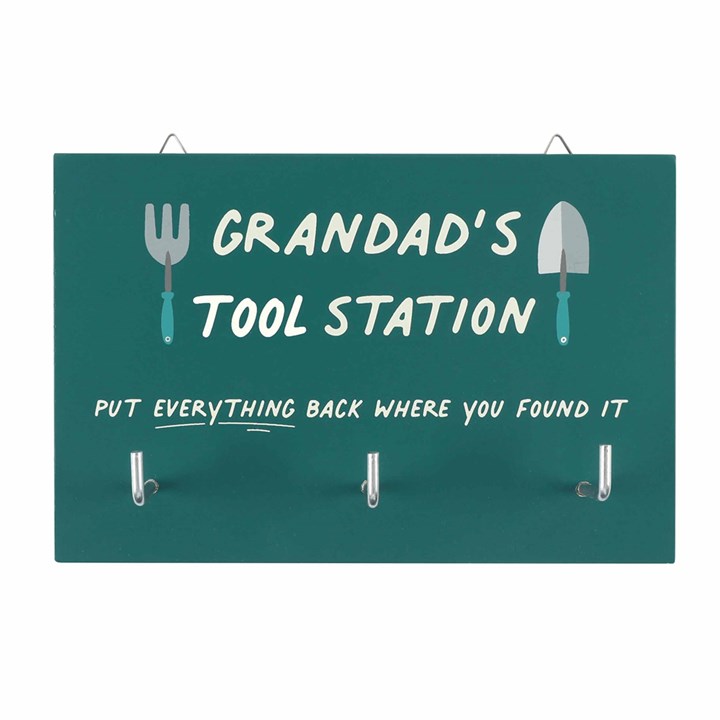Grandads Tool Station Wall Hook