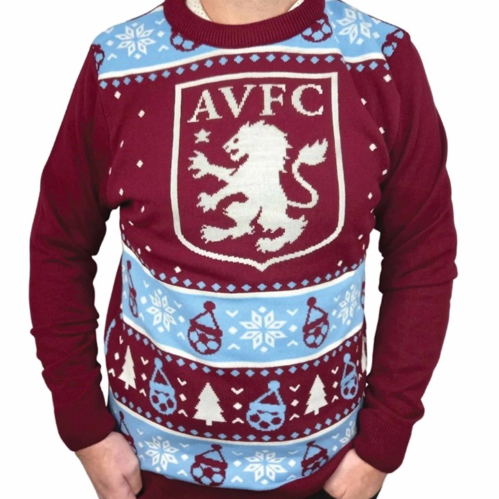 Aston Villa FC Christmas Jumper