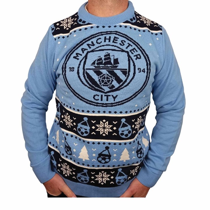 Manchester City FC Christmas Jumper